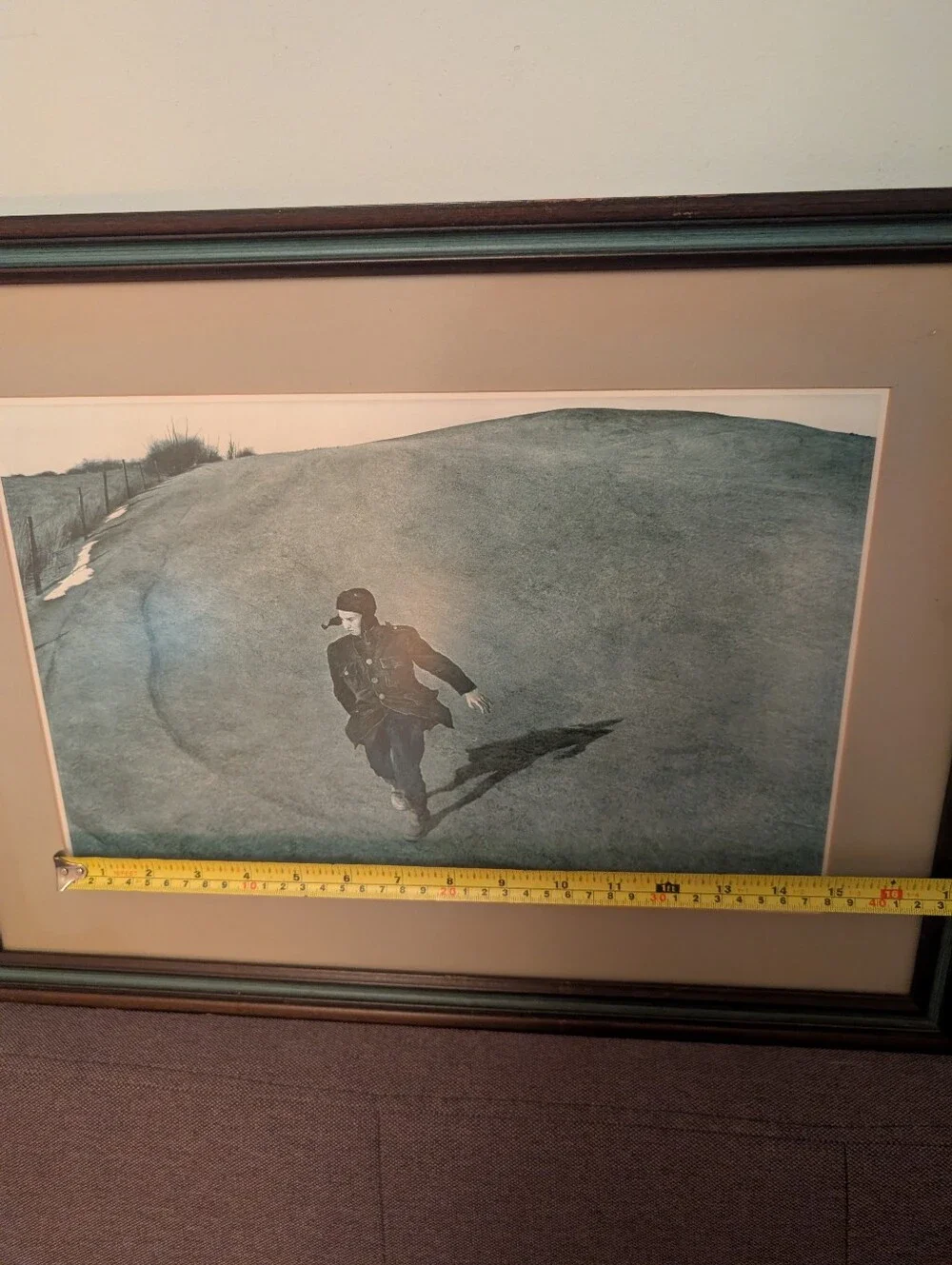 Andrew Wyeth framed print. Andrew Wyeth: Winter 20x15 Framed Art Print